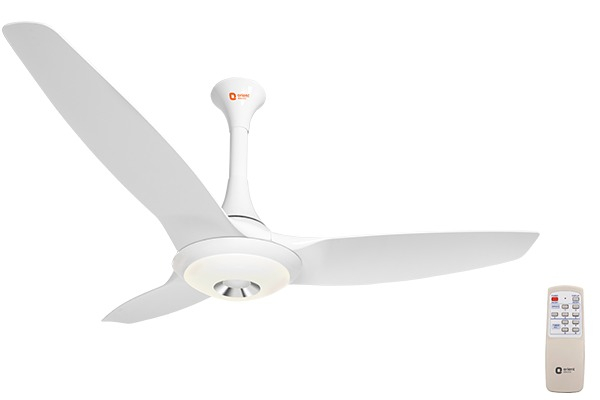 Orient 48 Inch Aerolite Ceiling Fan (Noiseless) White