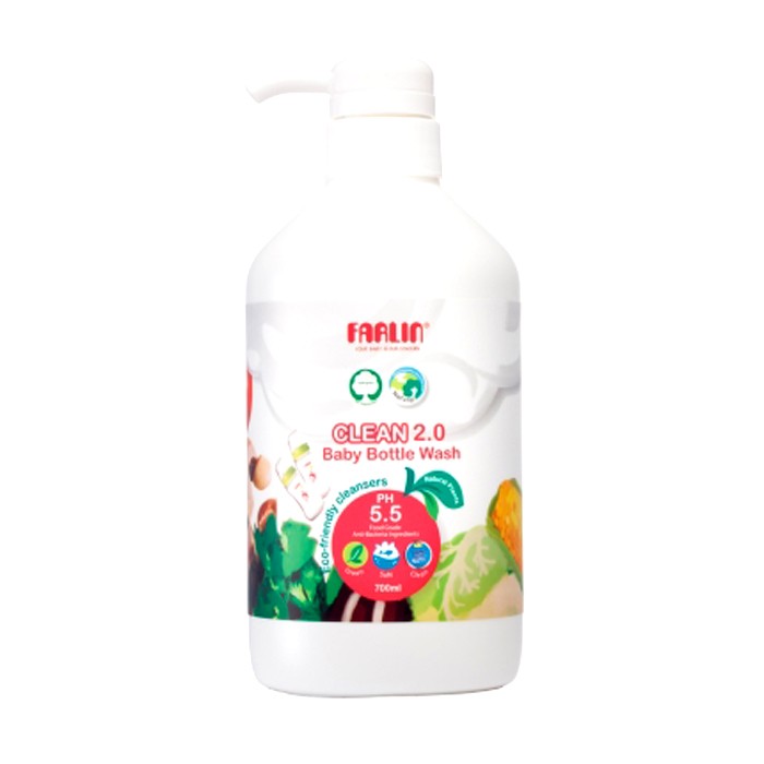 Farlin Feeding Bottle Wash-Eco Friendly Cleanser 700 ml AF-10004