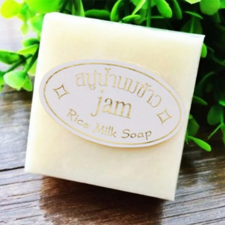 Original Thailand Rice Milk Soap Gluta + Collagen 65g 