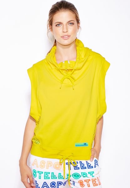 Adidas SC Sleeve Less Hoody For Women AH9797