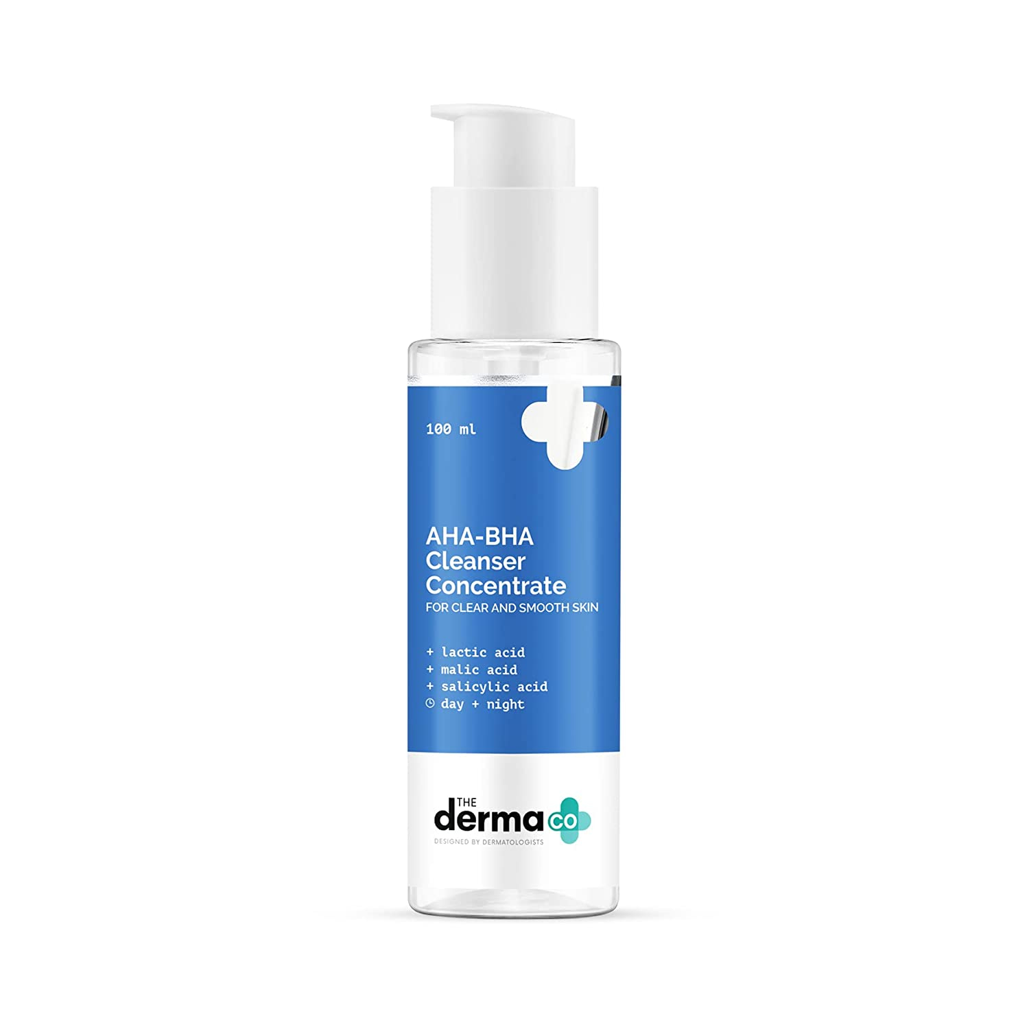 The Derma Co  AHA BHA Cleanser Concentrate 100ml