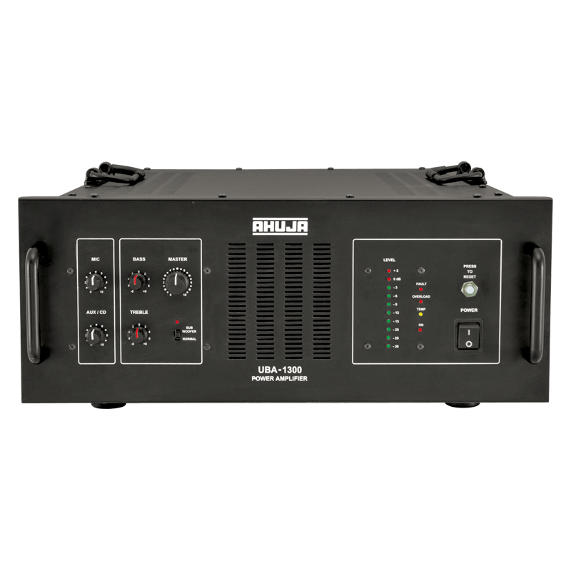 Ahuja Uba-1300 1300 Watts Dj & Pa Power Amplifier