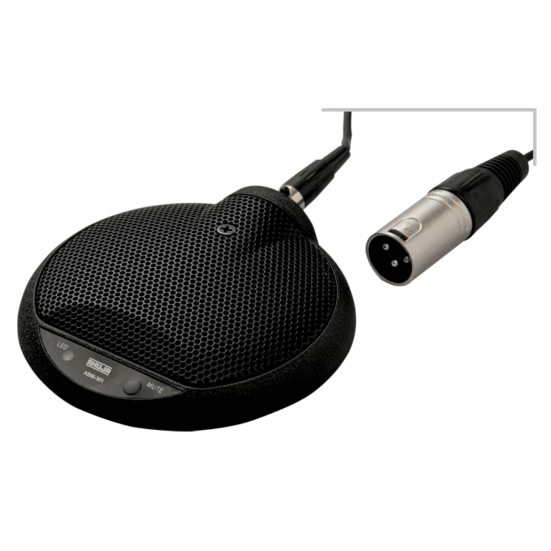 Ahuja abm-301m/abm-301h - PA Boundary Layer Microphones