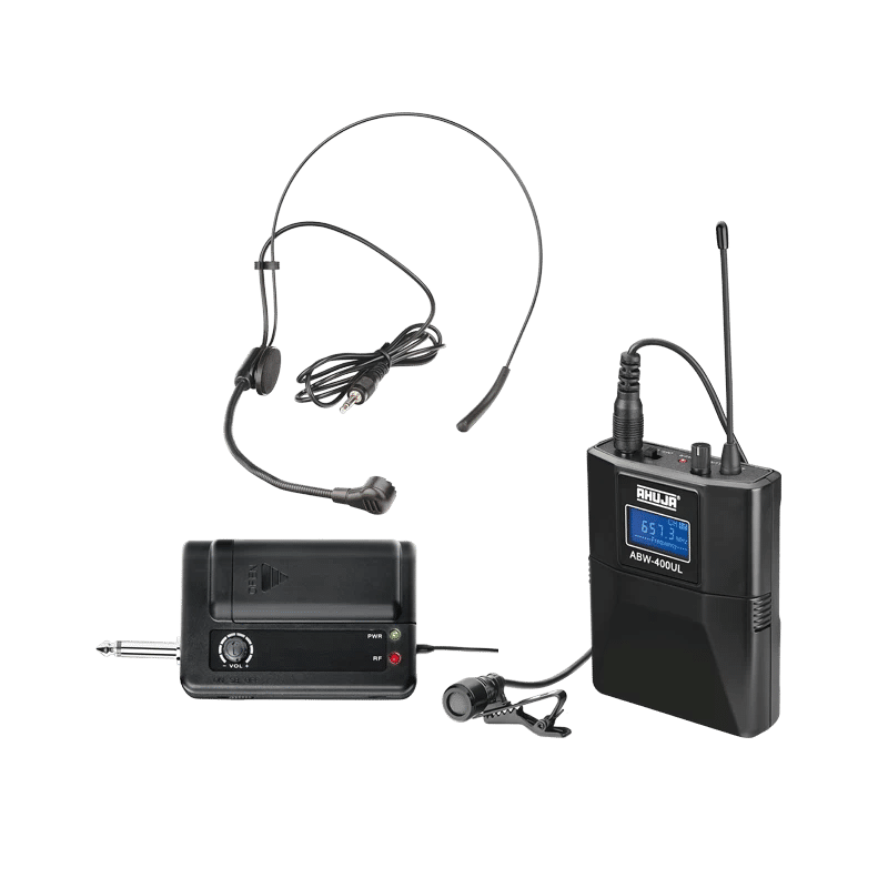 Ahuja Abw-400Ul Microphones | Pa Uhf Wireless Microphone