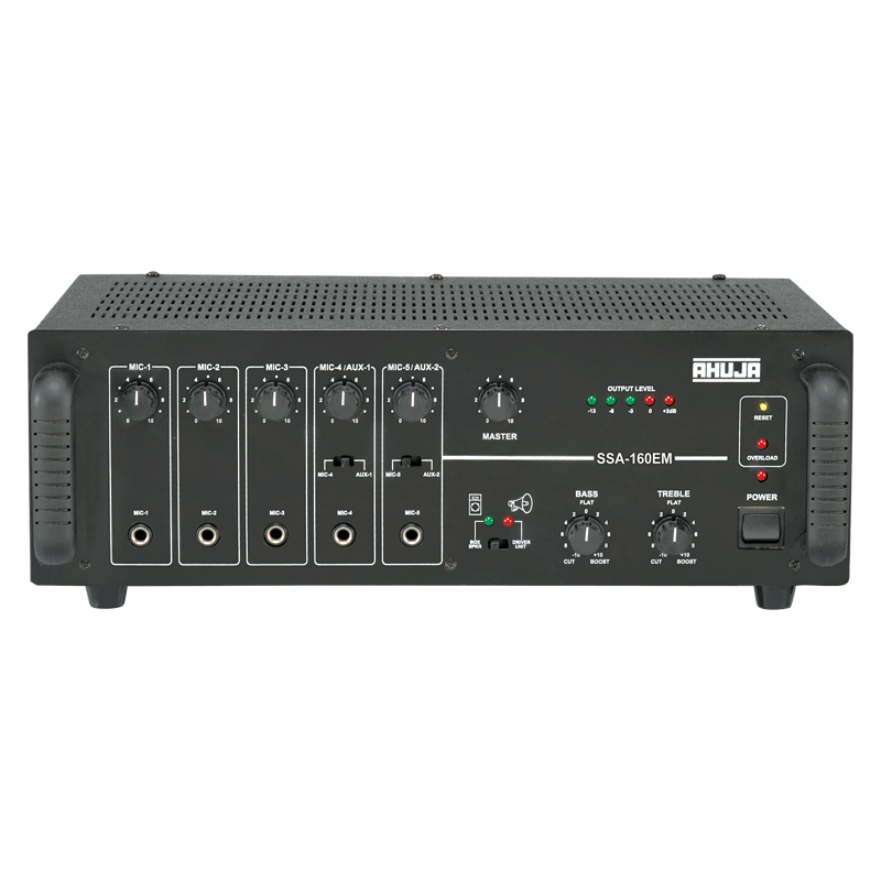 Ahuja Ssa-160 Em | 160 Watts Medium Wattage Pa Mixer Amplifier