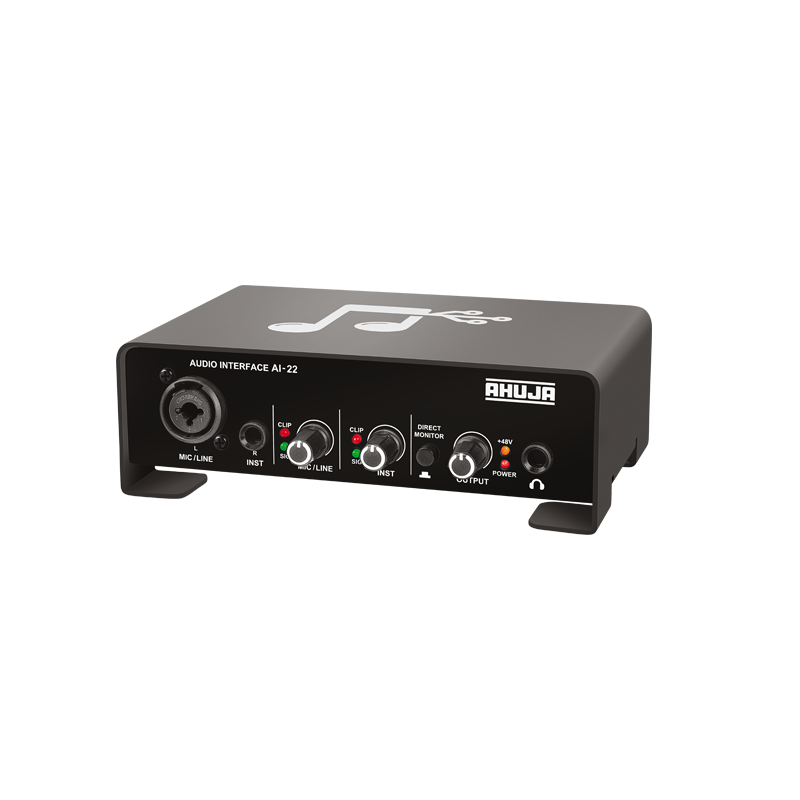 Ahuja AI-22 - Mixer 2 x 2 USB Audio Interface