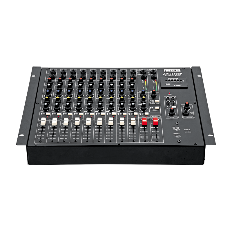 Ahuja Amx-912dp - Mixers 9 Channel With built-in MP3 Player & Digital Effects