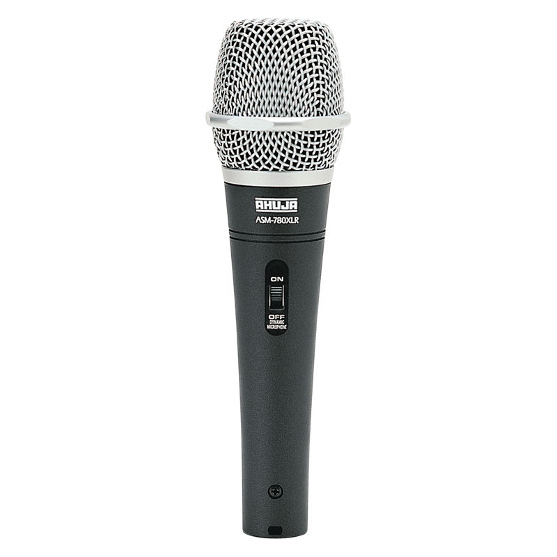 Ahuja Asm-780 Xlr | Unidirectional Dynamic | Microphones Professional Performance Series
