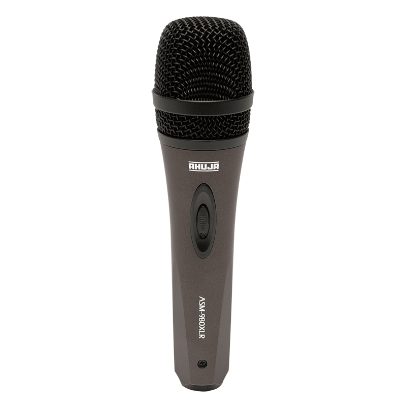 Ahuja Asm-980 Xlr | Unidirectional Dynamic | Microphones Professional Performance Series