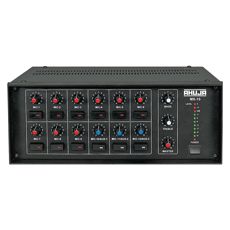 Ahuja Mx-15 | Mixers AC & 12V DC Operation