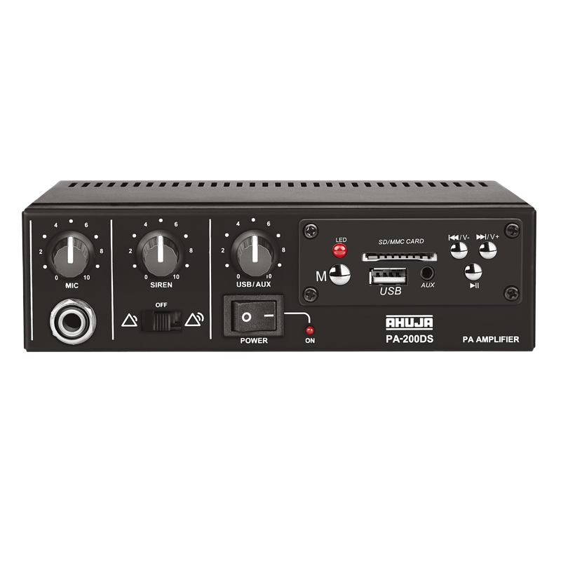Ahuja PA-200DS | 20 Watts 12 v Dc Operation Amplifier