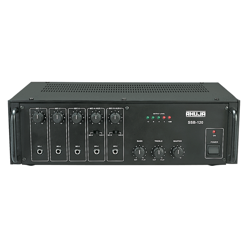 Ahuja Ssb-120 - 120 Watts Medium Wattage Pa Mixer Amplifier