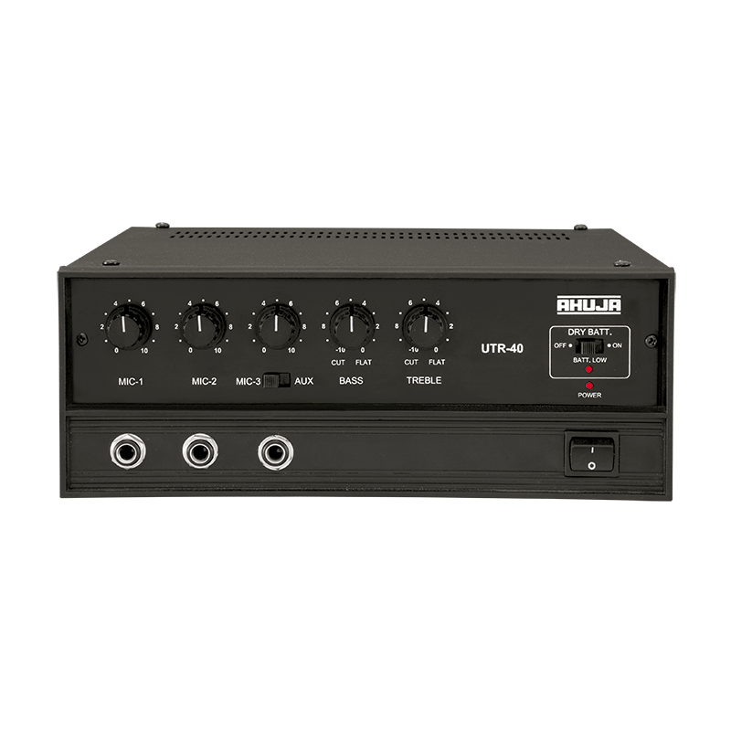 Ahuja Utr-40 30 Watts Medium Wattage Pa Mixer Amplifier