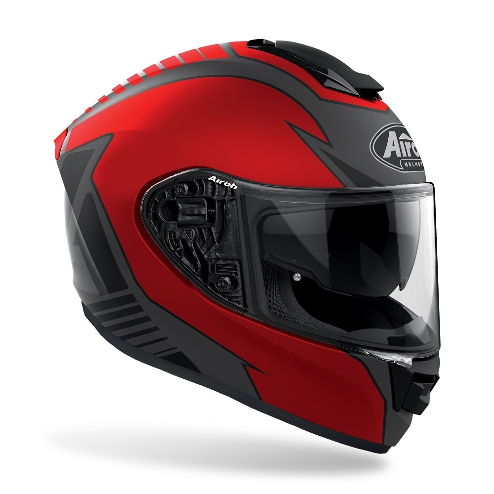 Airoh ST.501 Type Matt Red Full Face Motorcycle Helmet(st.5t55)