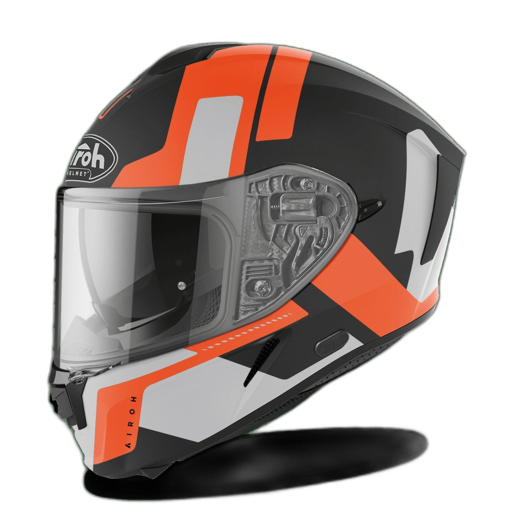 Airoh Spark Shogun Integral Motorcycle Helmet(Ai36a13spauoc)