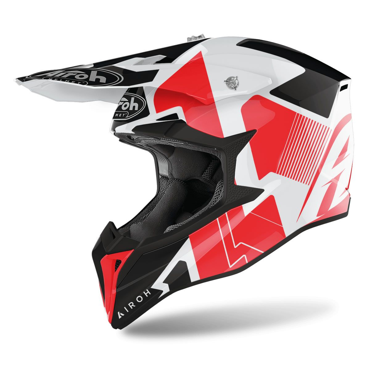 Airoh Wraap Raze Helmet Red Gloss(wrra55)