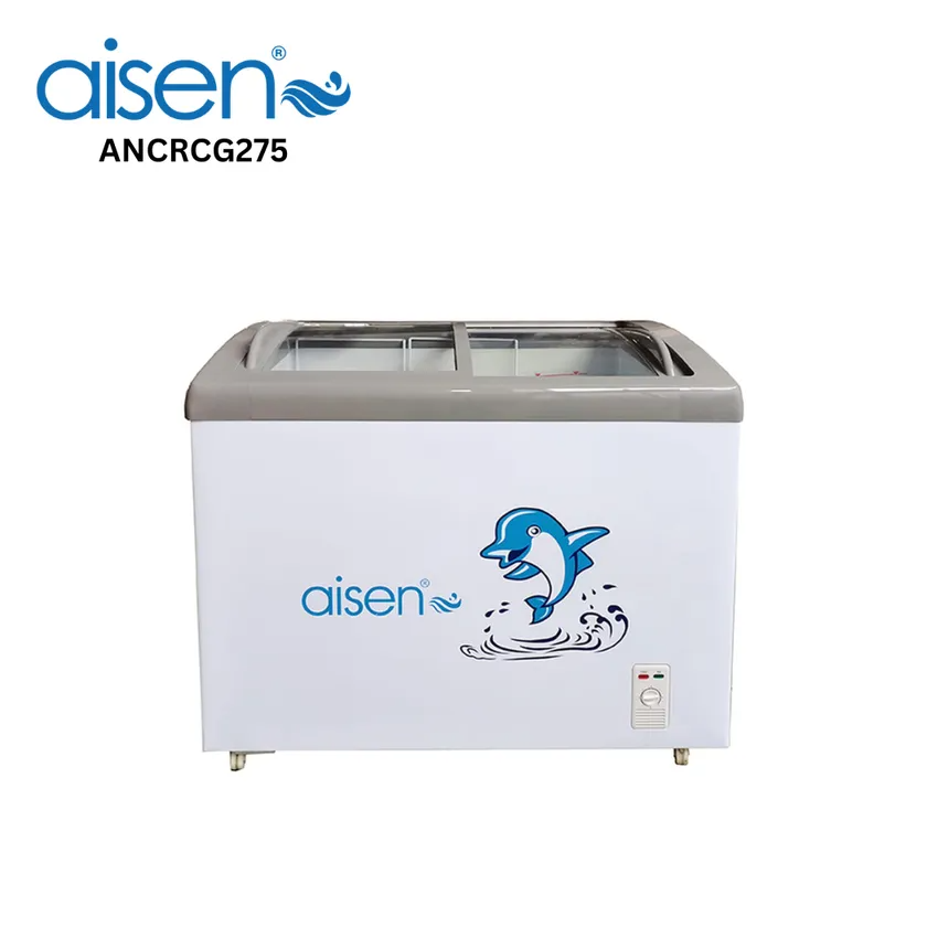 Aisen 275 Ltrs Glass Chest Freezer - Ancrcg275
