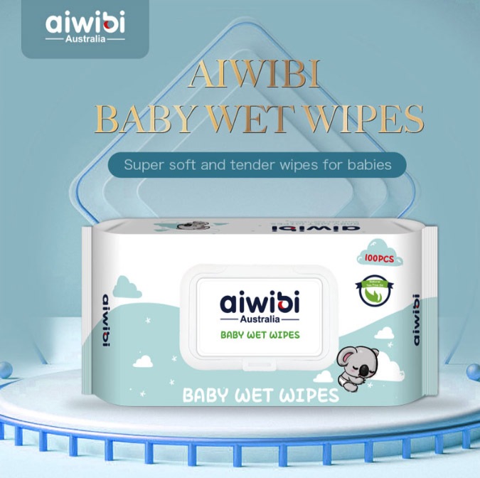Aiwibi Baby Wet Wipes 100Pcs