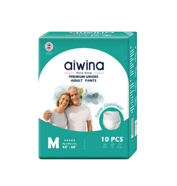 Aiwina brand Premium disposable adult pants M 10pcs