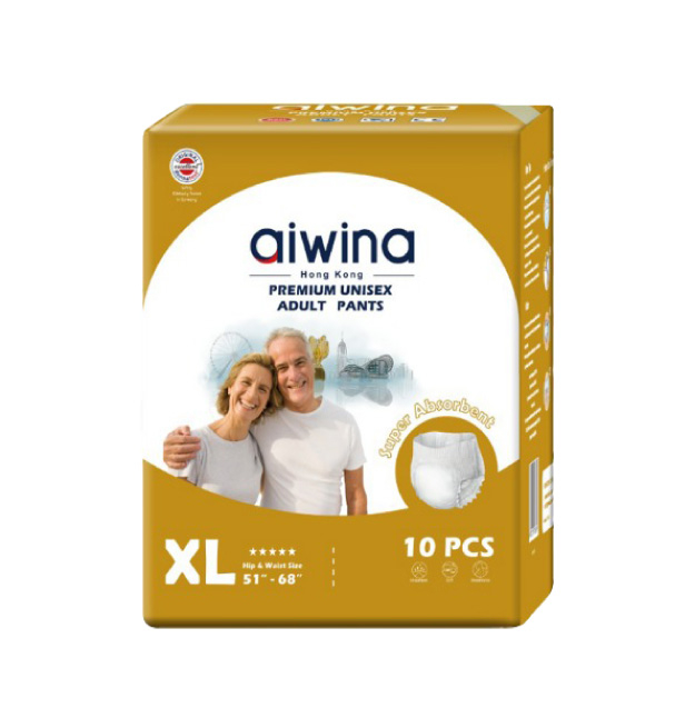 Aiwina brand Premium disposable adult pants XL 10 pcs