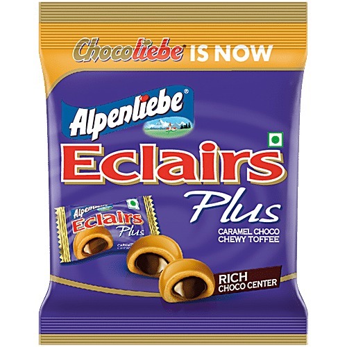 Perfetti Alpenliebe Eclairs Plus Chewy Toffee Pouch