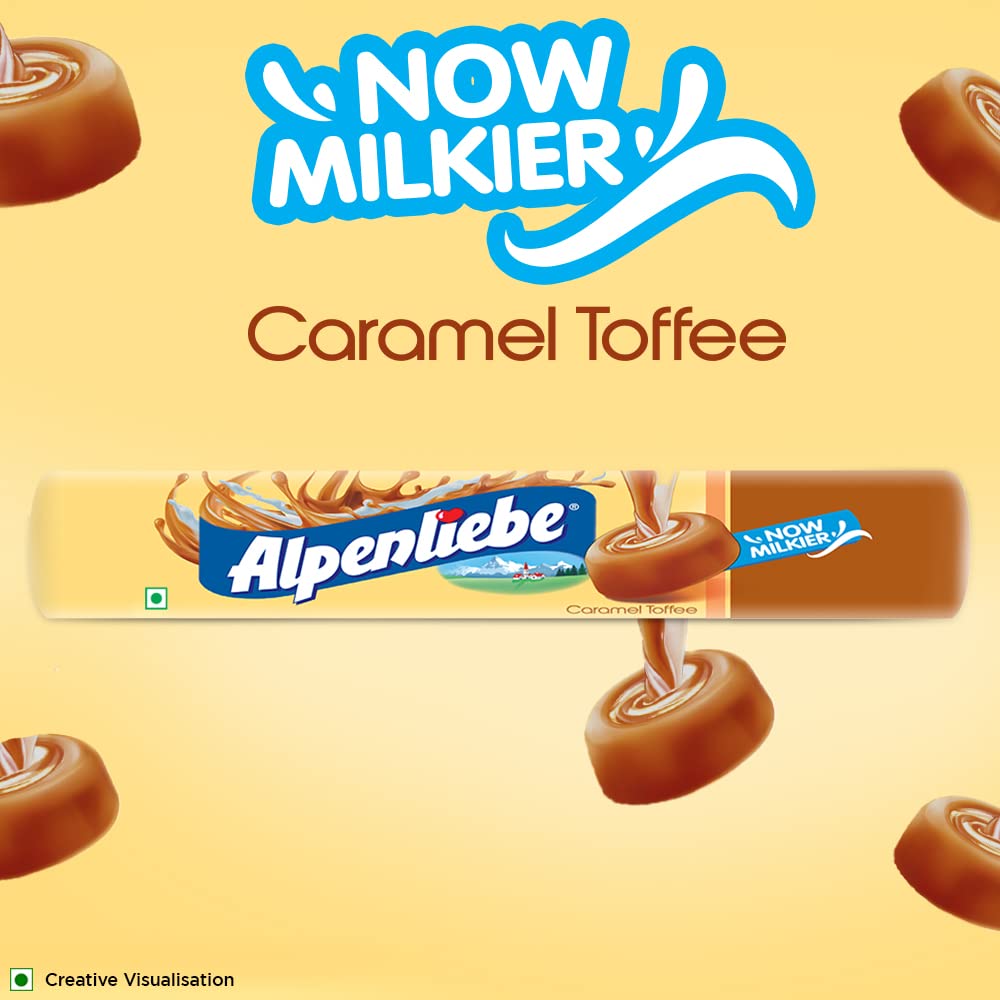 Perfetti Alpenliebe Sticks Milky Caramel Toffee
