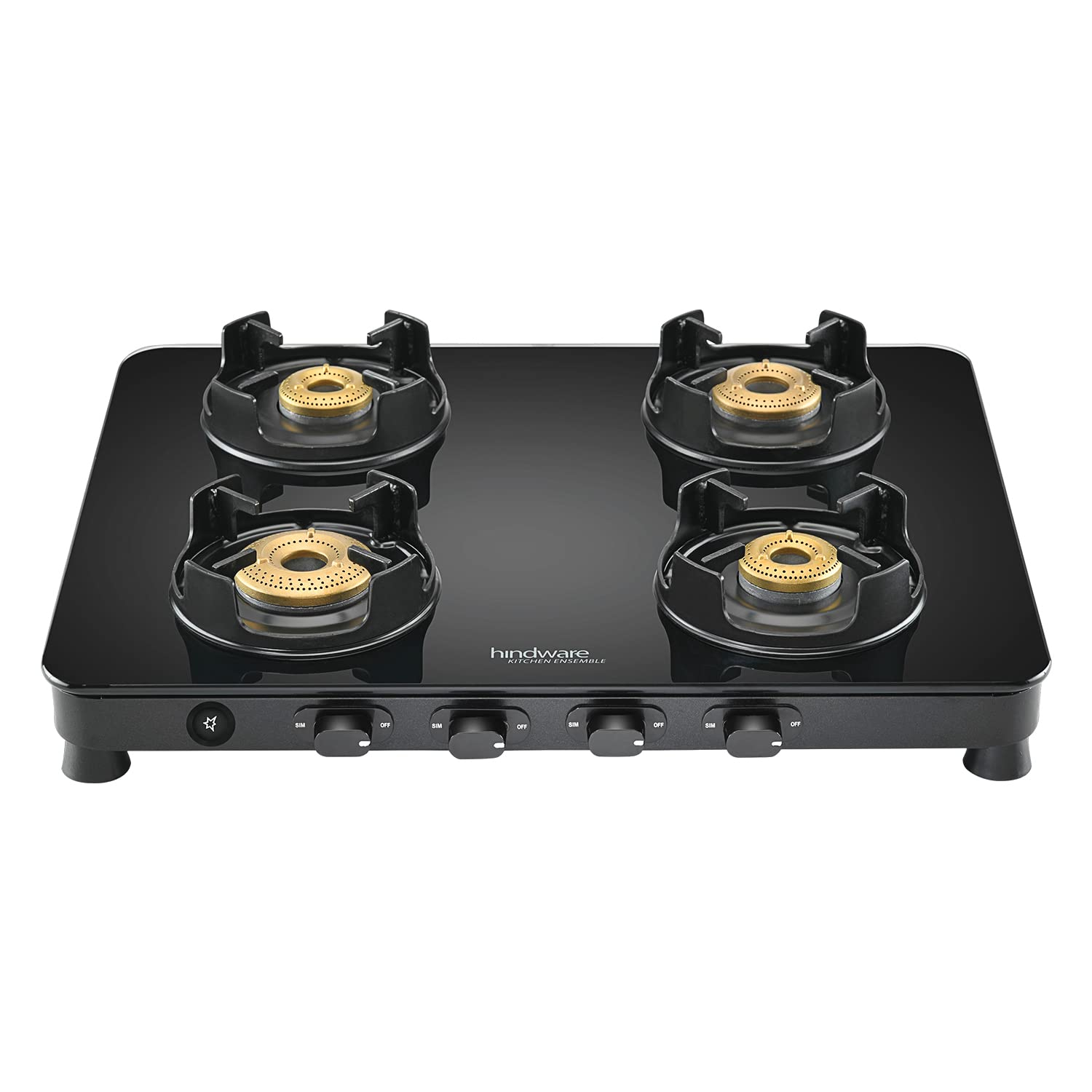 Hindware gas stove 3 burner hot sale