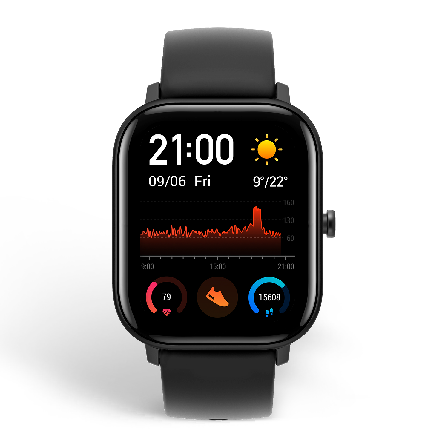 Amazfit Gts Obsidian Black Ind