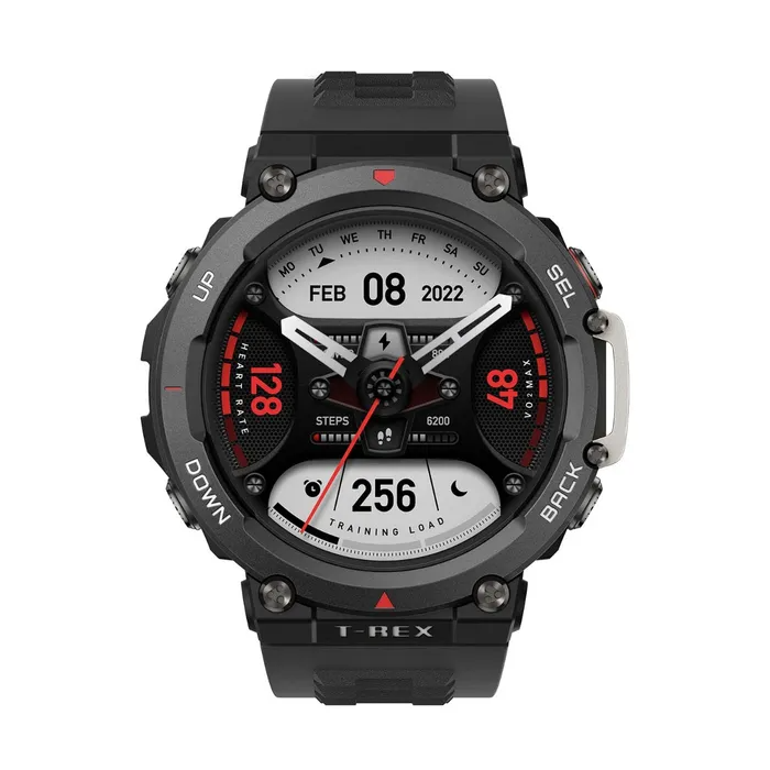 Amazfit T-Rex 2 Premium Multisport GPS Sports Watch, Real-time Navigation, Strength Exercise, 150+ Sports Modes& 10 ATM Waterproof, HR, SpO2 Monitoring and 24-day Long Battery Life
