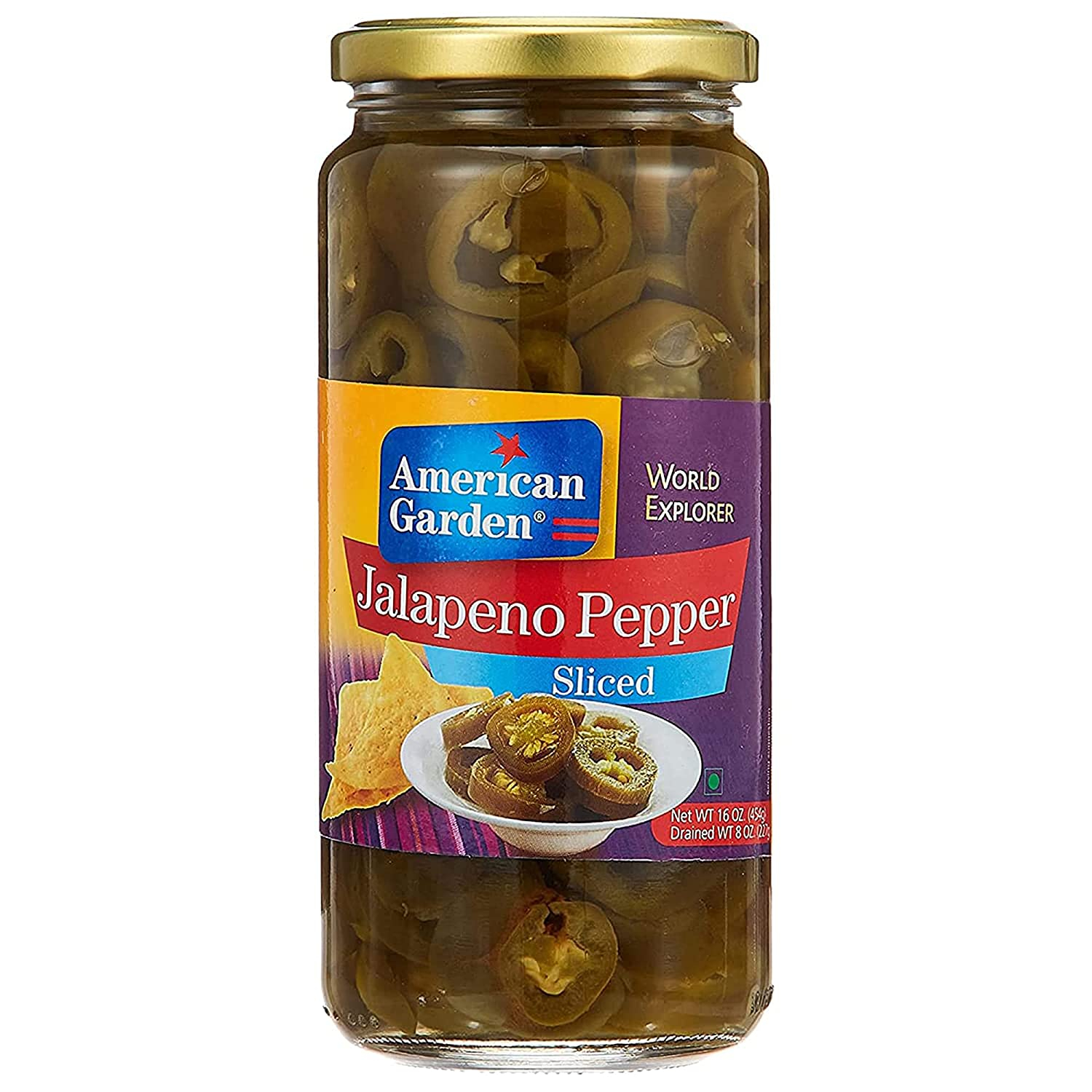American Garden Jalapeno Pepper Sliced 454gm