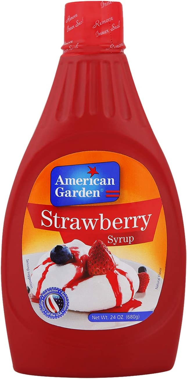 American Garden Strawberry Syrup - 680 gm