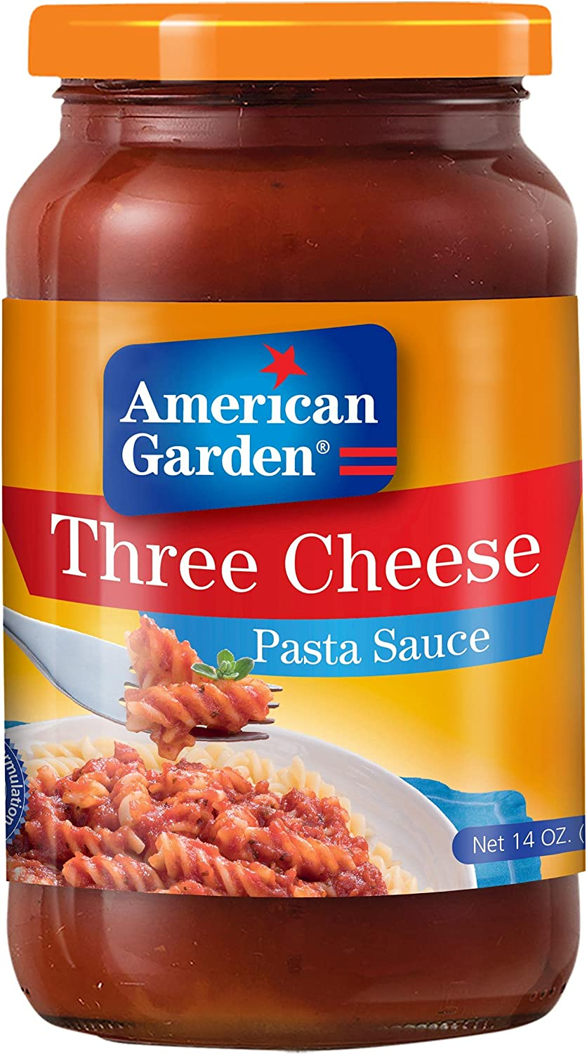 American Garden Three Cheese Pasta Sauce 397gm (14oz)