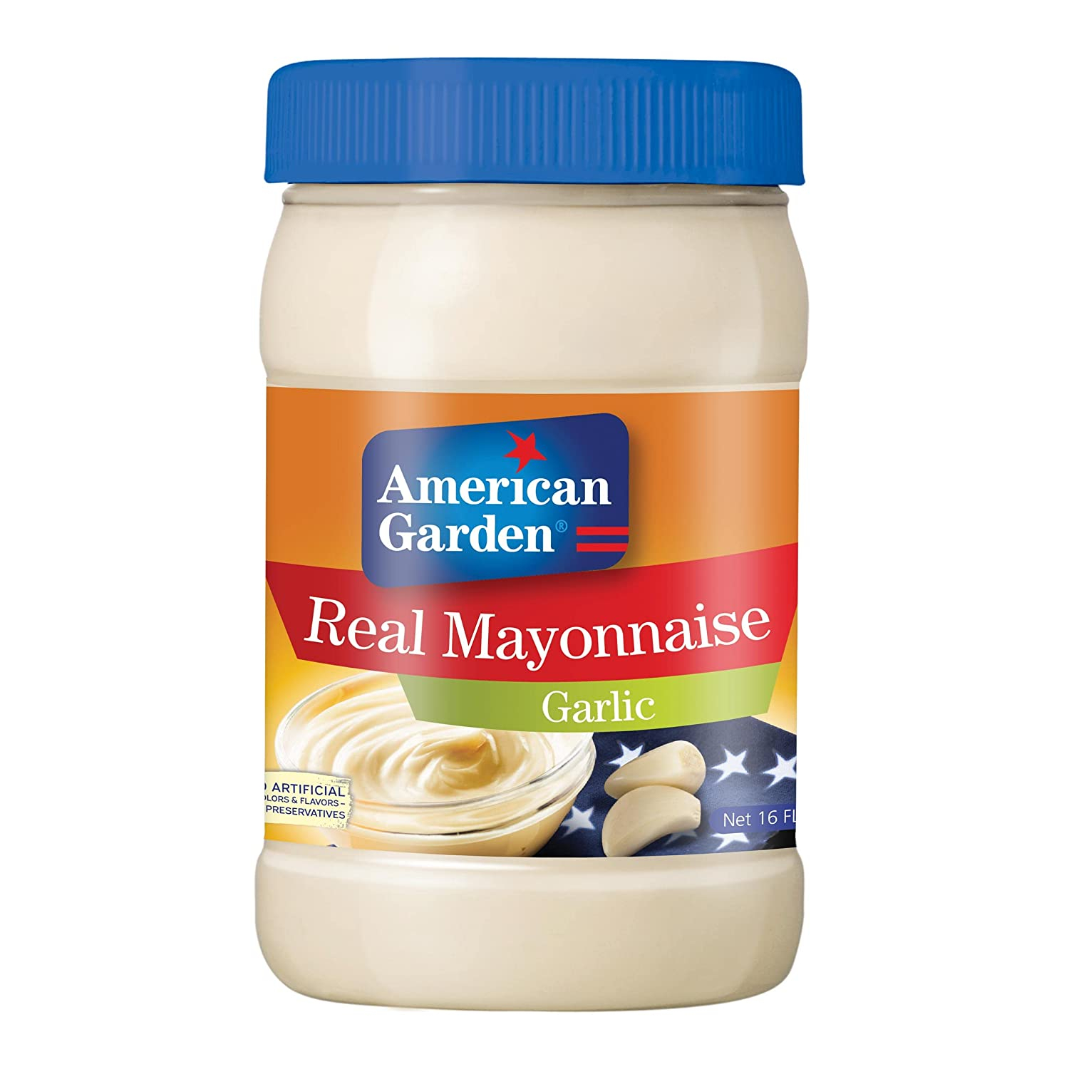 American Garden U.S. Mayonnaise Garlic, 473ml