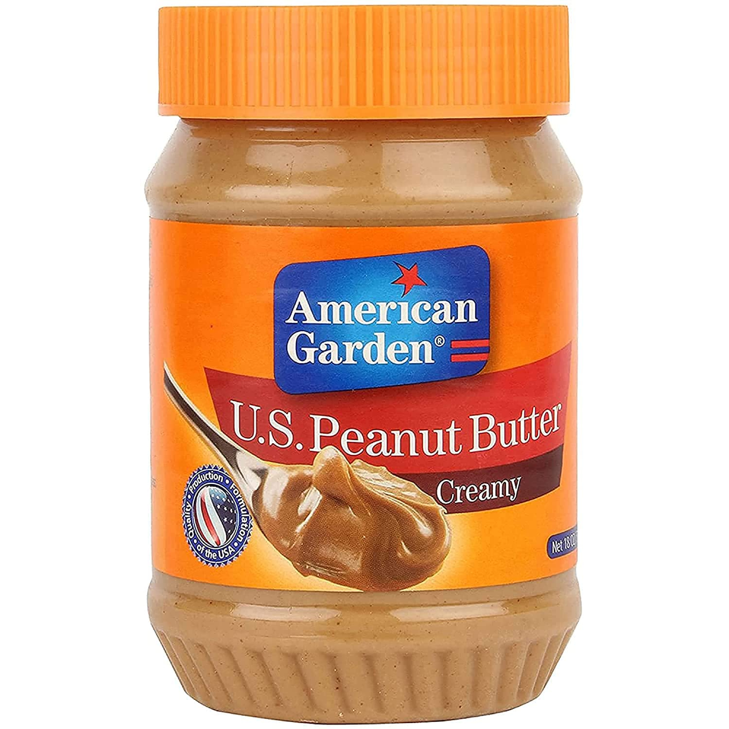 American Garden U.S. Peanut Butter Creamy, 510g