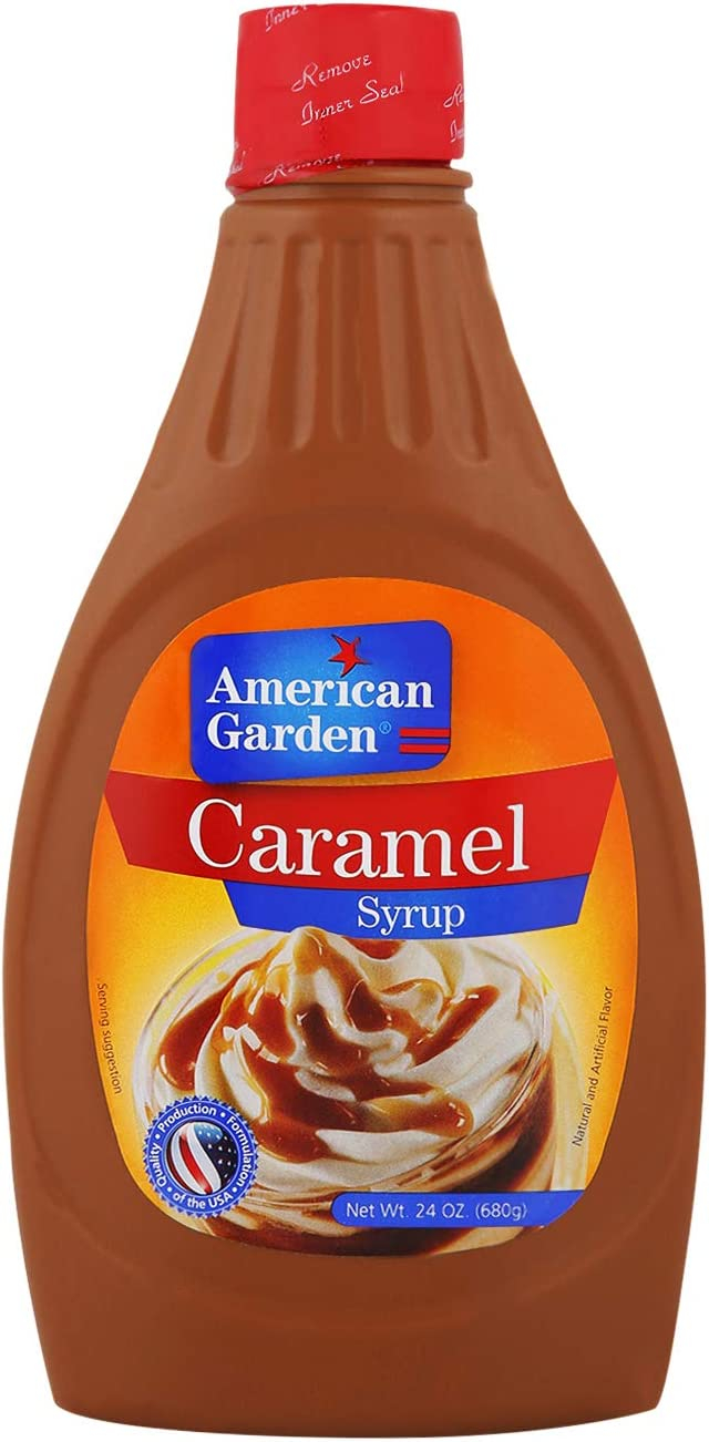 American Garden Caramel Syrup, 680 gm