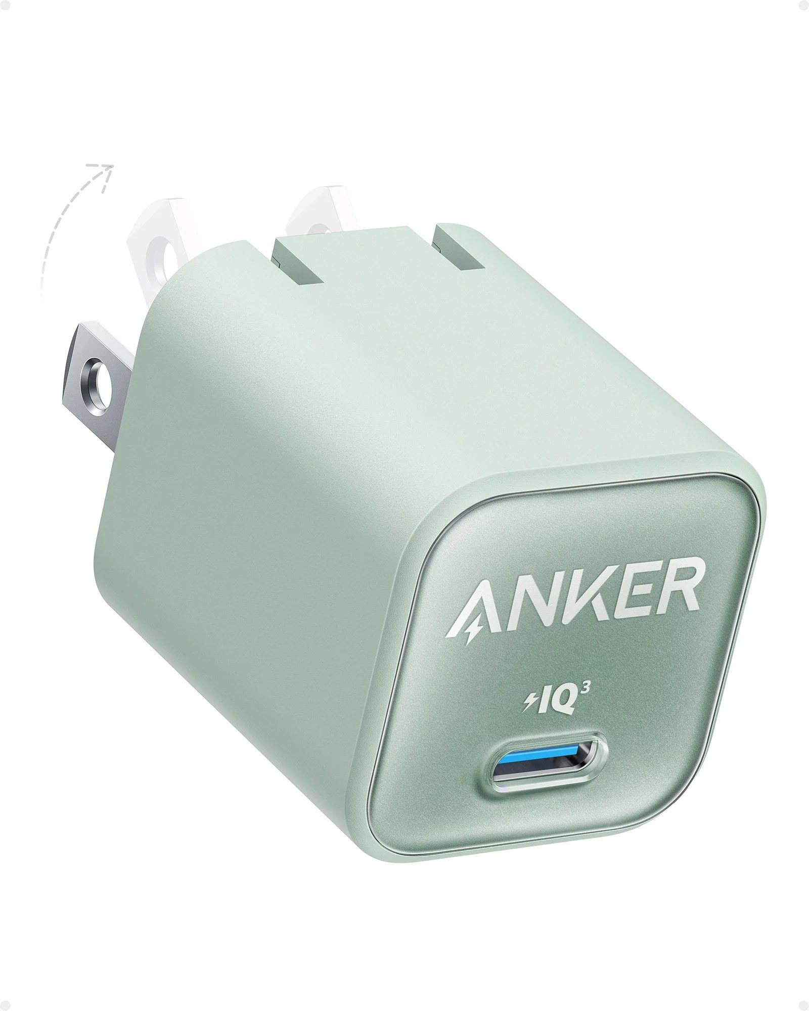 Anker Power port Nano 30w (Flat Pin), Nano 3 - 30W Charger Nano 3-511 
