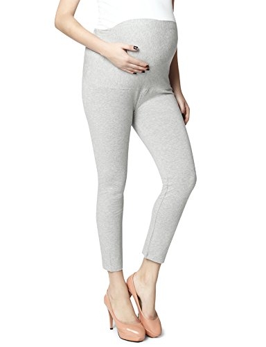 Nine Maternity Ankle Length Leggings In Grey 5094
