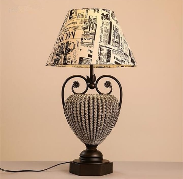Antique Style Table Lamp For Your Bed room, Living Room or Office Room