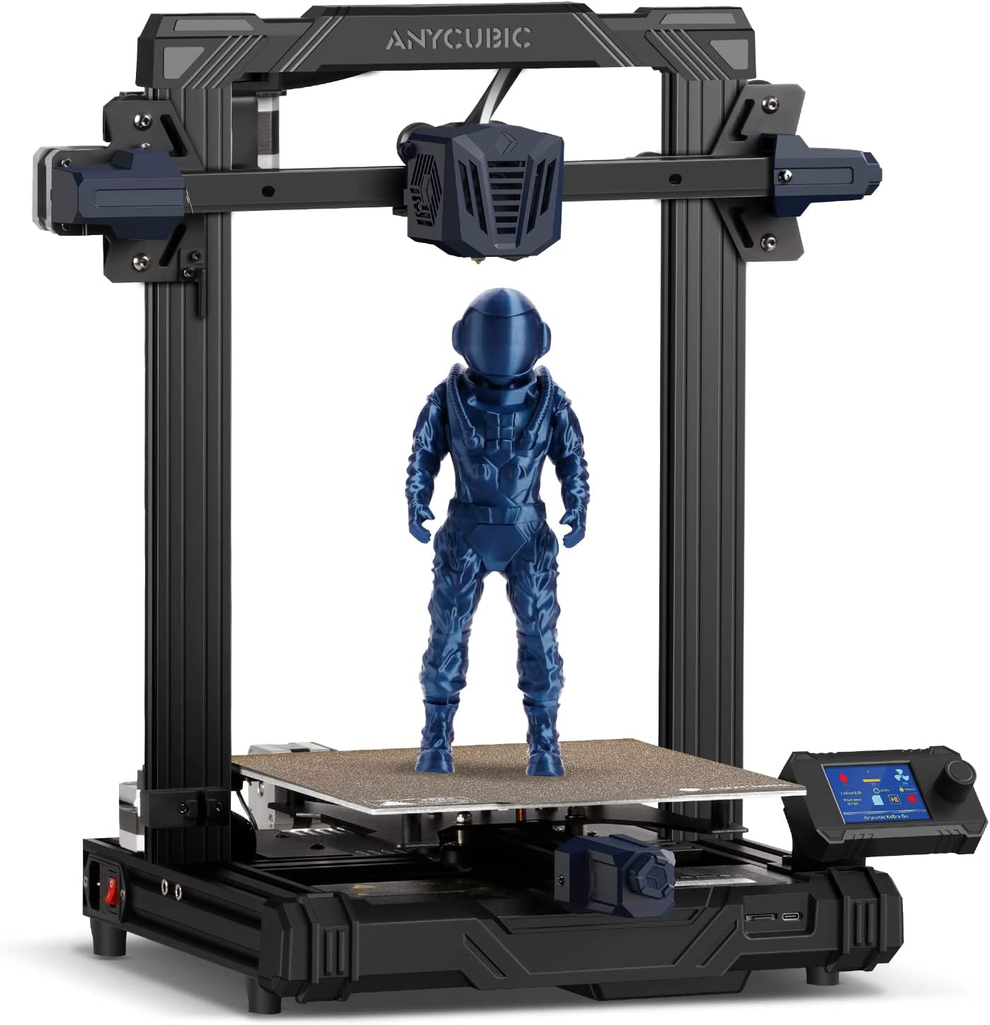Anycubic Kobra Go, 3D Printer Auto Leveling with 25-Point Precise Leveling, Upgrade FDM 3D Printers for Beginners Easy to Remove Model and Resume Printing 220x220x250mm