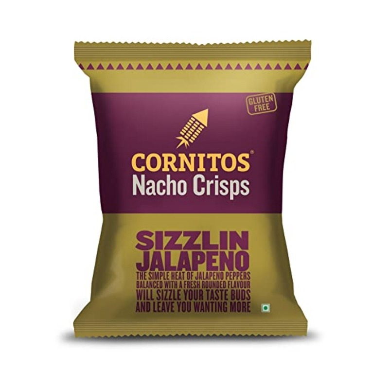 Cornitos Nacho Crisps Sizzlin Jalapeno 60G