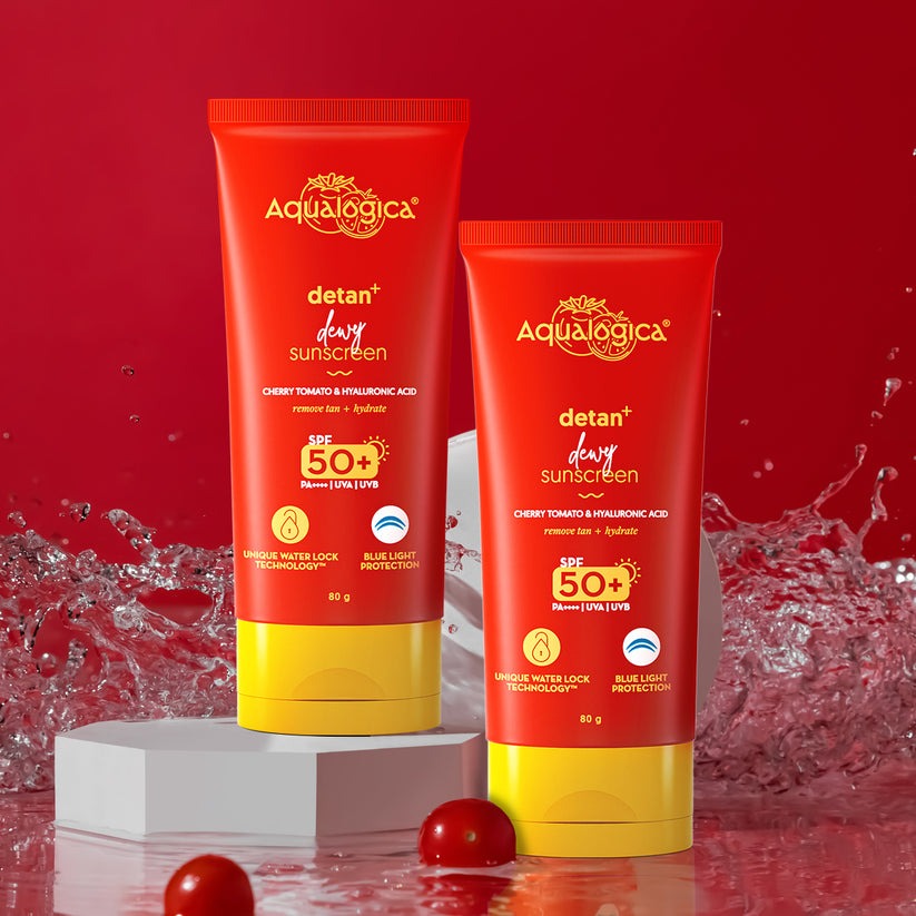 Aqualogica Detan+ Dewy Sunscreen SPF 50+ 80g