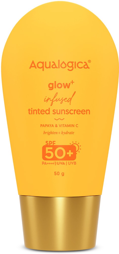 Aqualogica Glow+ Infused Tinted Sunscreen 50g