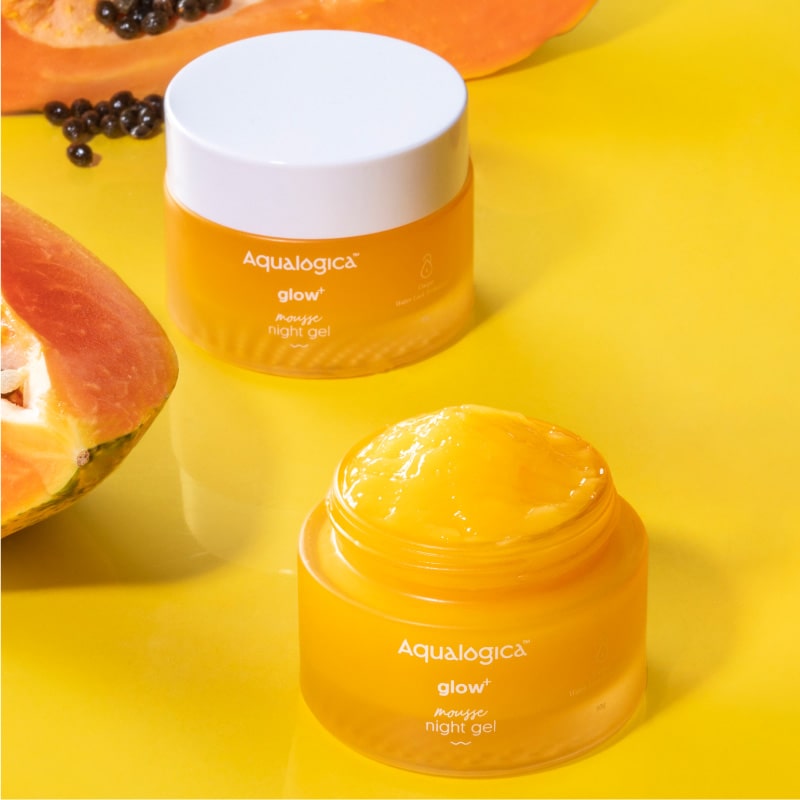 Aqualogica Glow+ Mousse Night Gel 50 gm