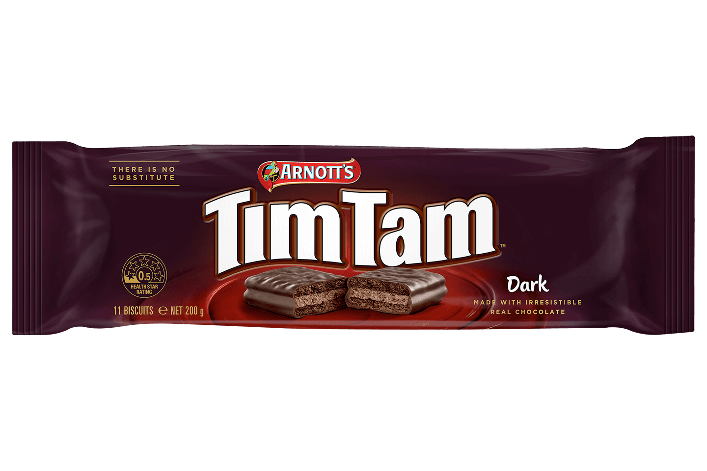 Arnott's Timtam Dark Chocolate 165gm