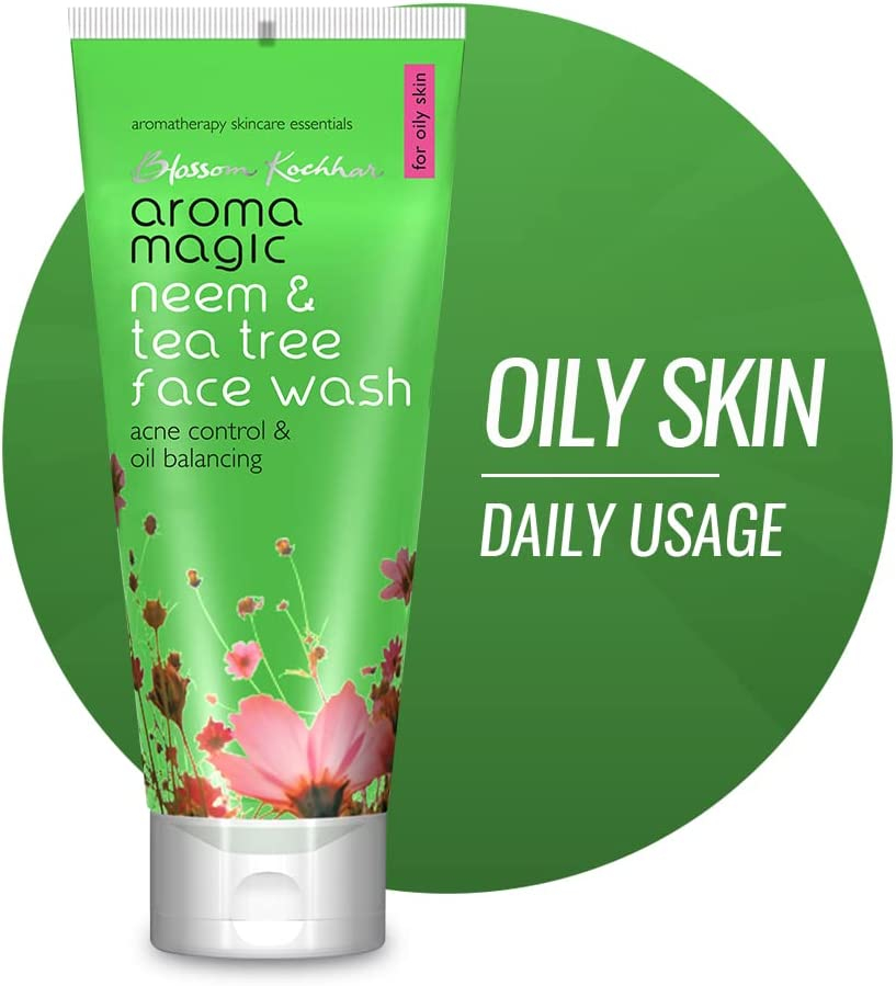 Aroma Magic Neem & Tea Tree Face Wash 100 Ml