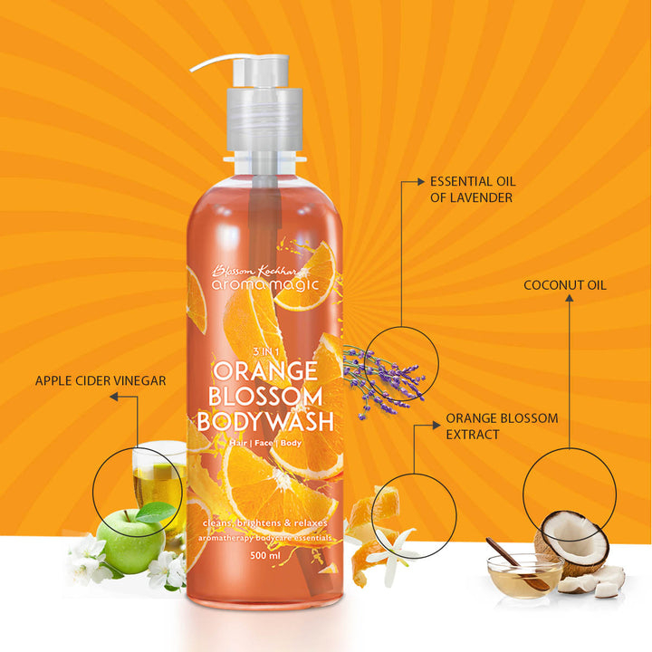 Aroma Magic Orange Blossom Body Wash, 500ml