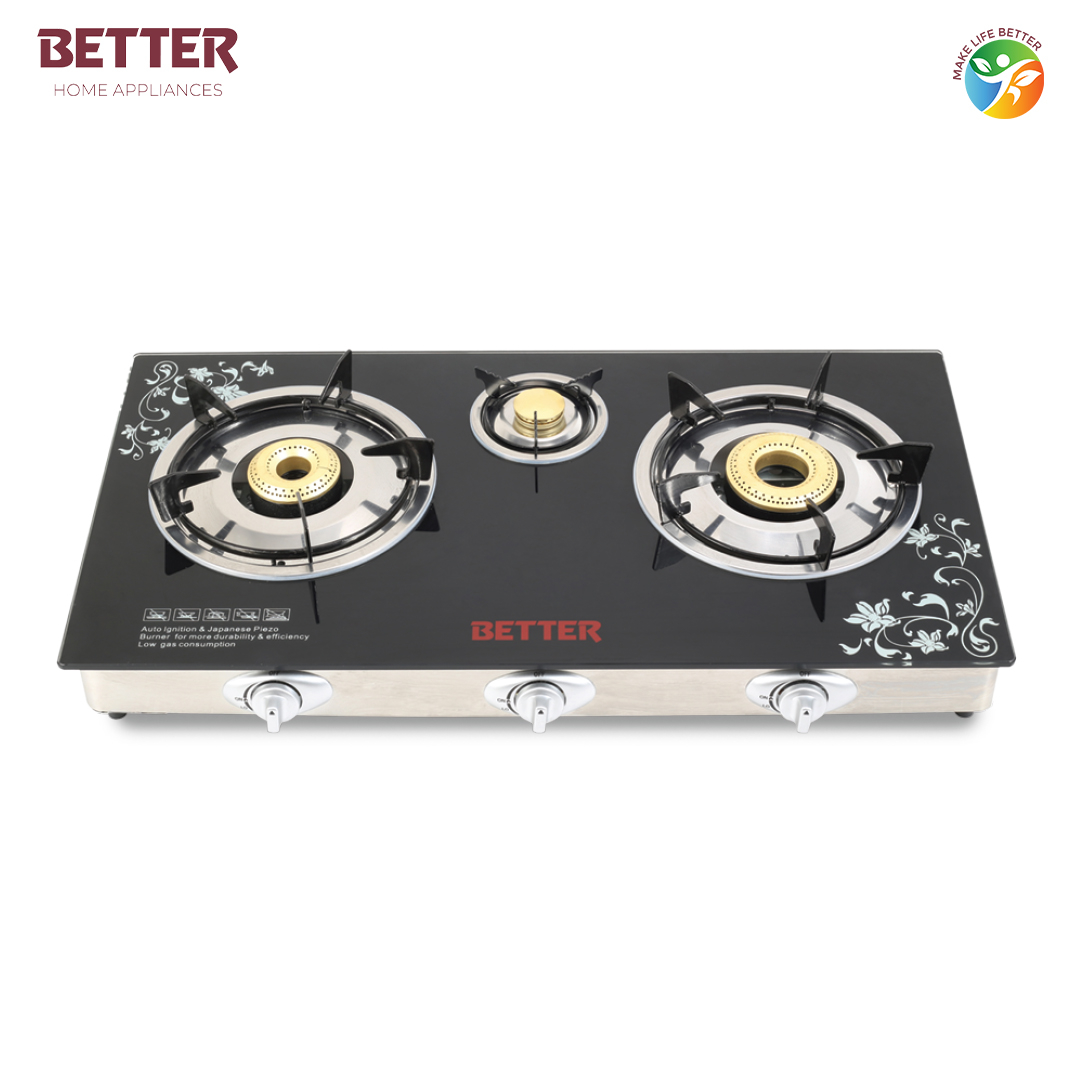Better Aroma 3 LPG Gas Stove Cast Iron Burner