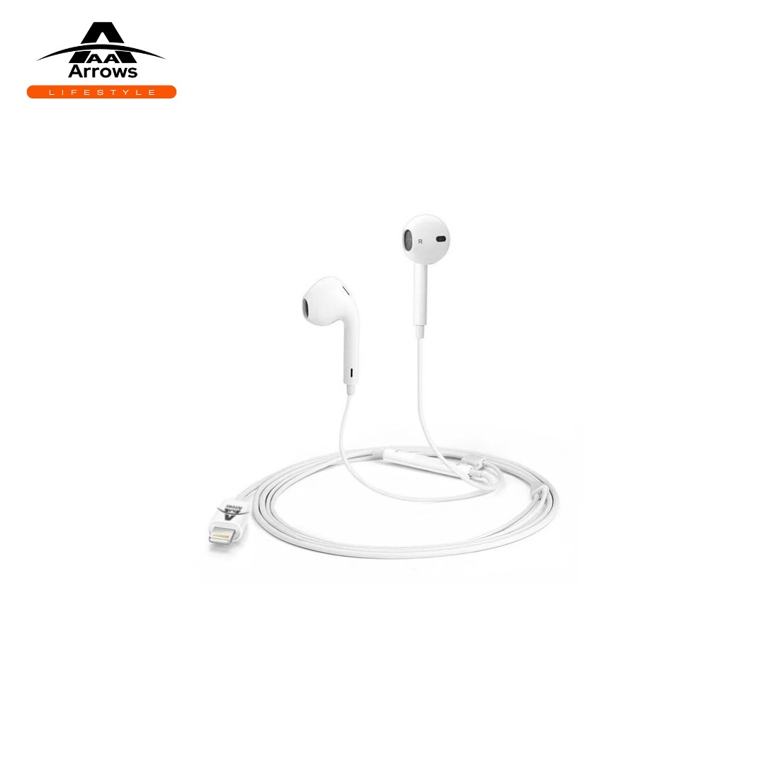 Arrows Earphone Lighting Connector - Volume control | Hifi Sound Quality