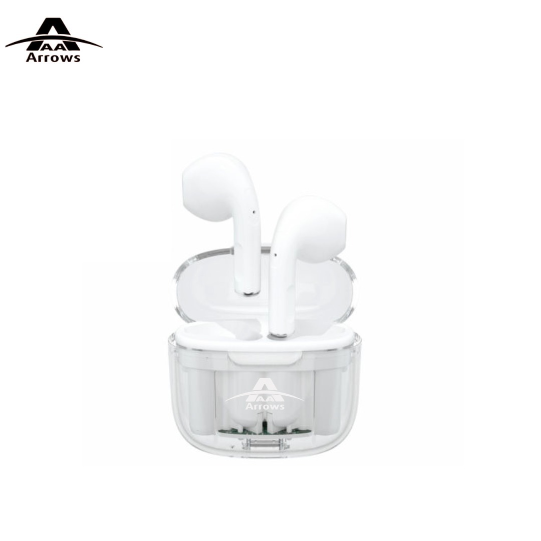Arrows P-D1 Earbuds Hifi Music - 20 Hours Talk Time -13mm Drive - Call Noise Reduction