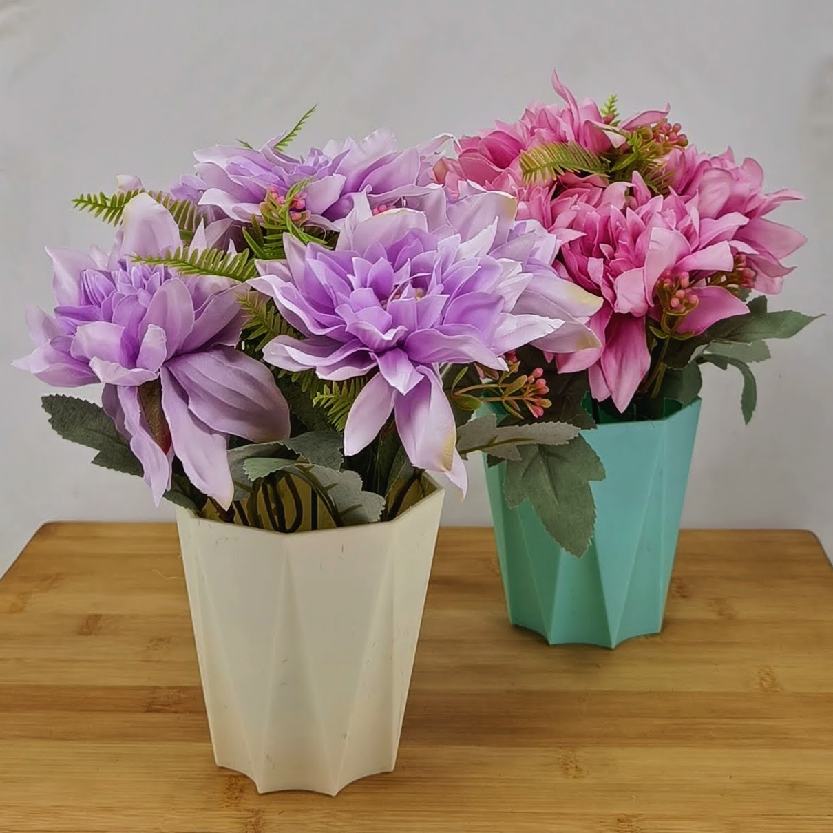 Laughing Buddha - Artificial Flower Ceramic Pot (PC213-6)